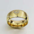 Wholesale stainless steel gold rings for women,superman rings for sale